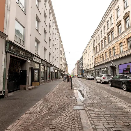 Apartamento --2ndhomes Cozy Courtyard With Location In Kamppi-- Helsinki