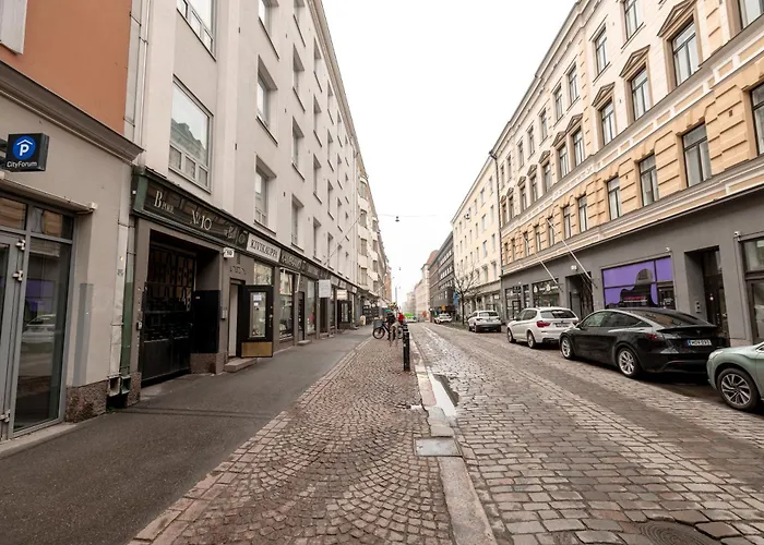 Apartamento --2ndhomes Cozy Courtyard With Location In Kamppi-- Helsinki