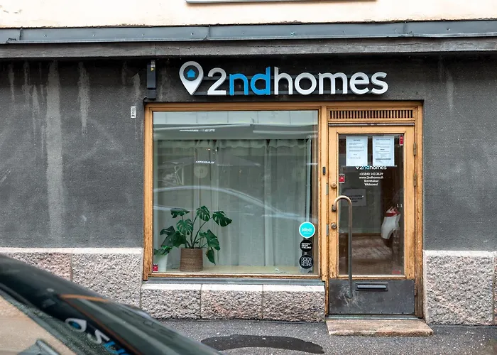 --2ndhomes Cozy Courtyard With Location In Kamppi-- Helsinki